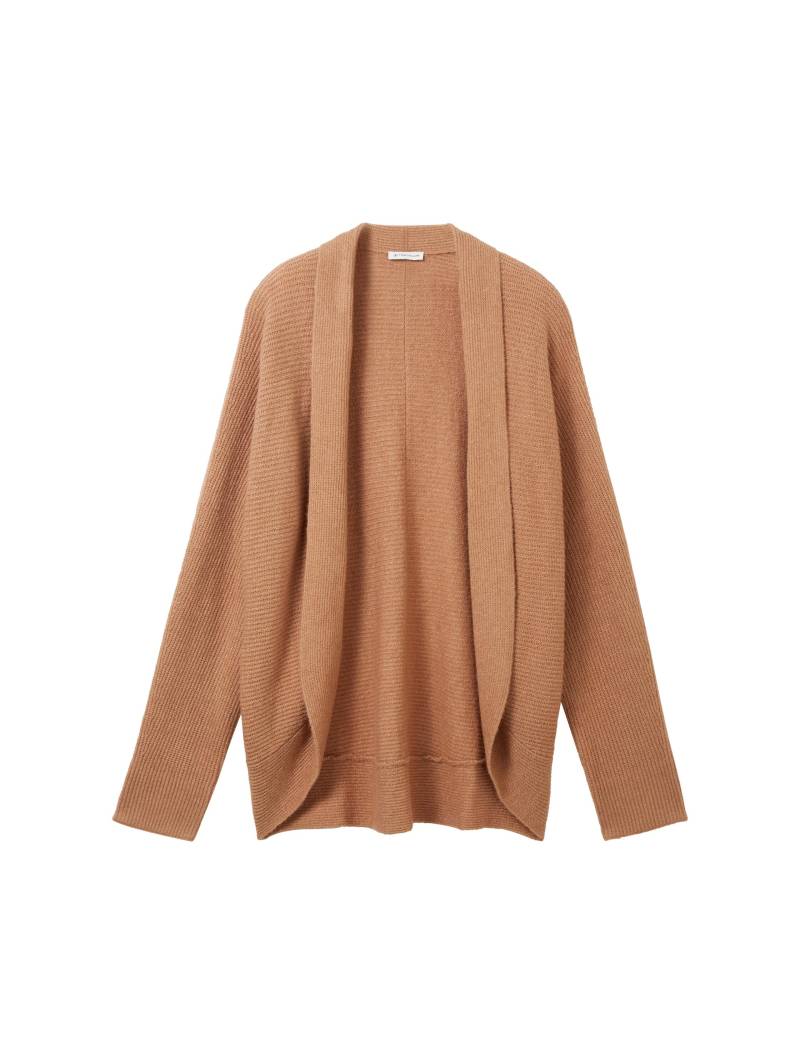 Tom Tailor - Cardigan aus Strick blush mahogany melange - Gr. - XXL von Tom Tailor