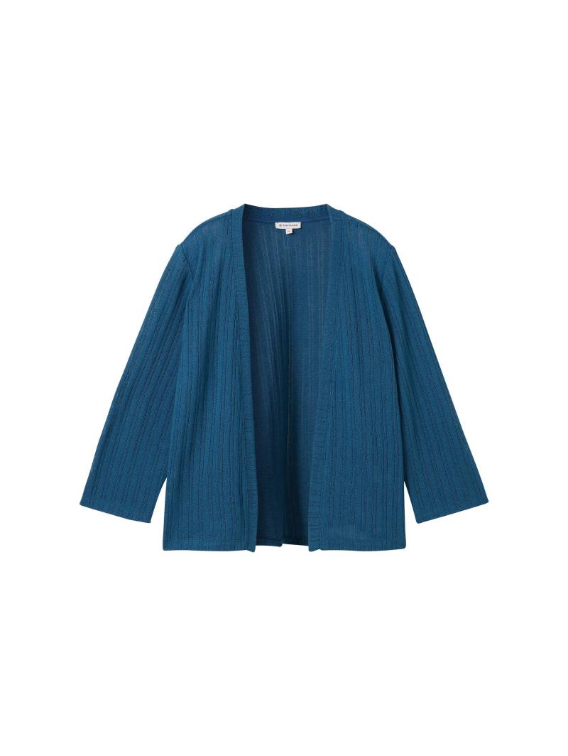 Tom Tailor - Cardigan mit 3/4-Arm moss blue - Gr. - XXL von Tom Tailor