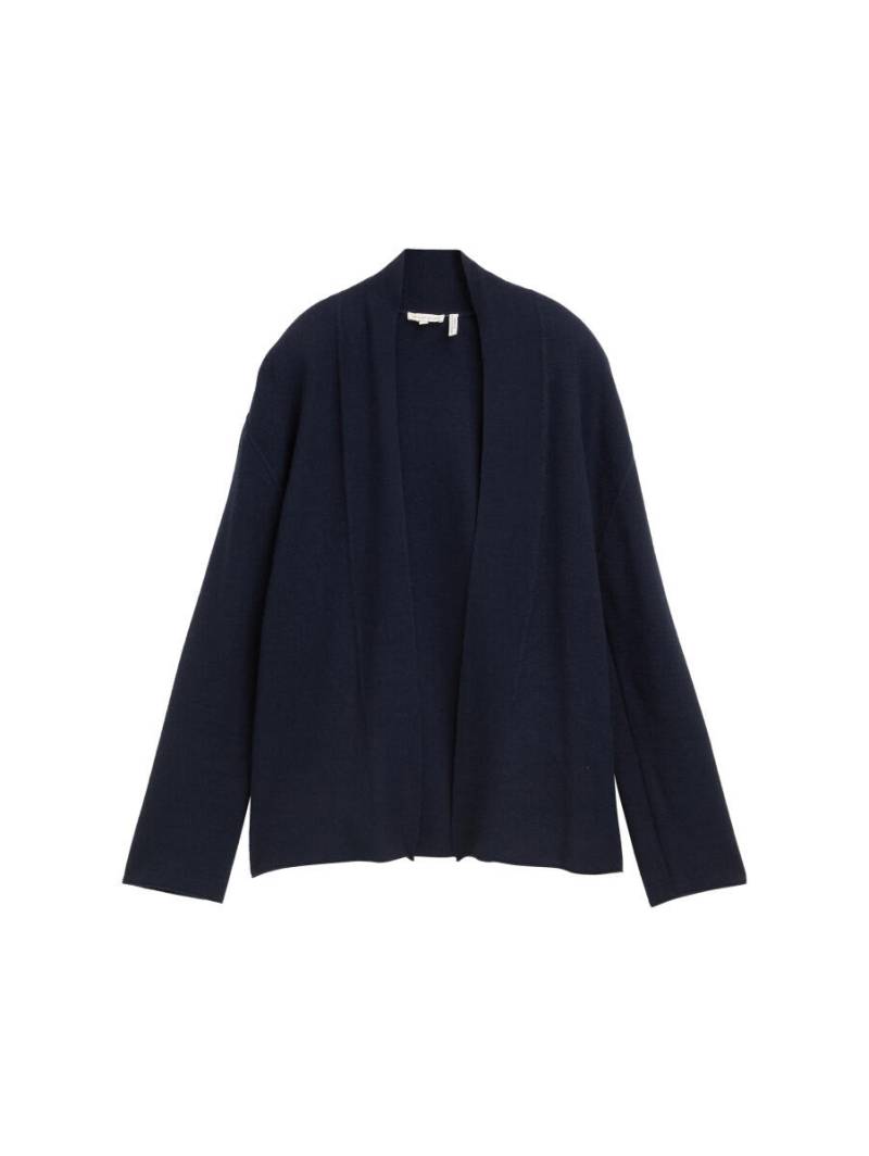 Tom Tailor - Cardigan mit LENZING EcoVero blau - Gr. - M von Tom Tailor