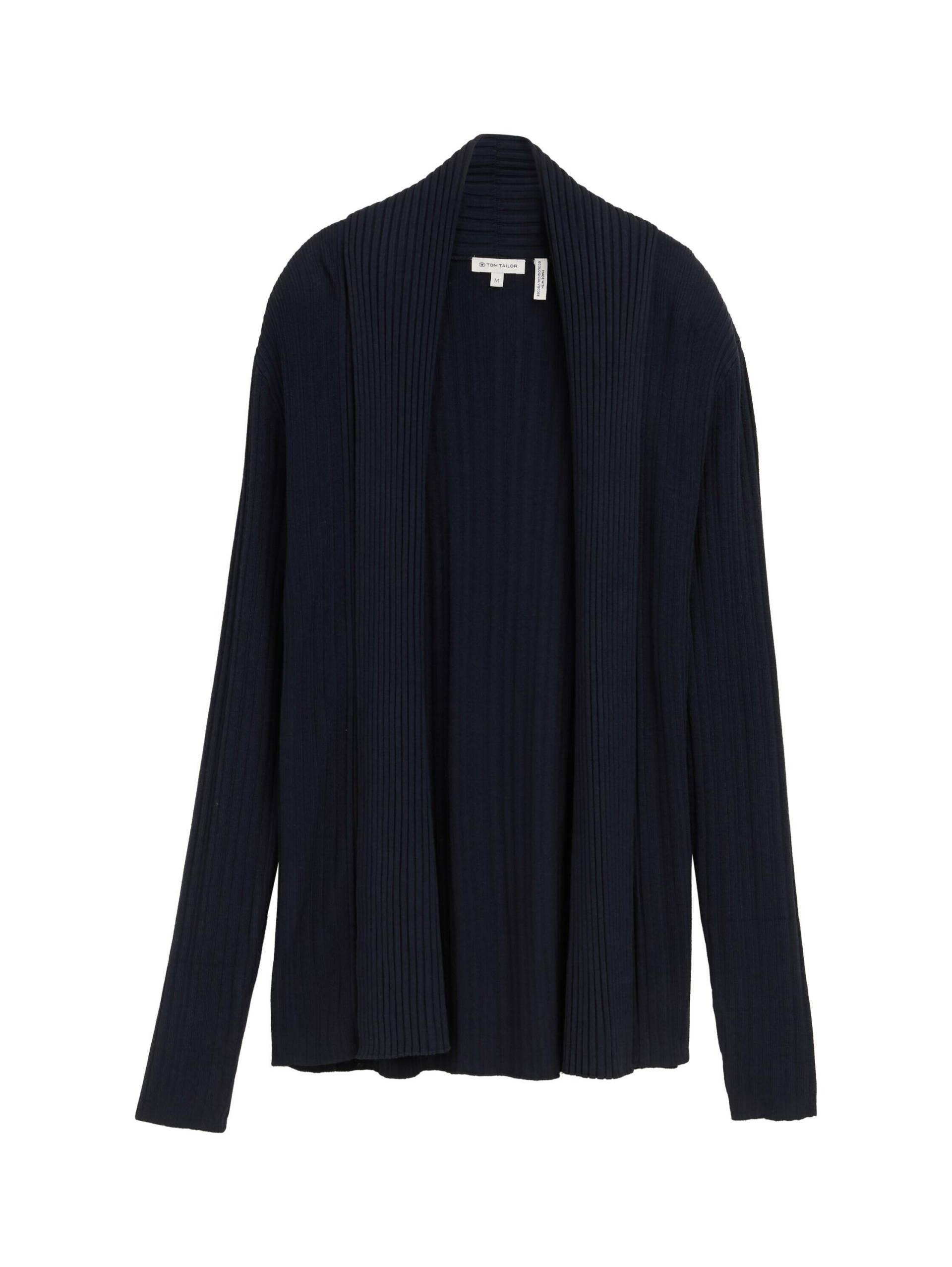 Tom Tailor - Cardigan mit Schalkragen - Gr. - L von Tom Tailor