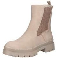 Tom Tailor Chelsea Boots Damen beige von Tom Tailor