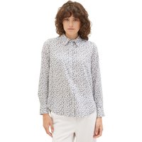 Tom Tailor Damen Bluse PRINTED COLLAR - Relaxed Fit von Tom Tailor