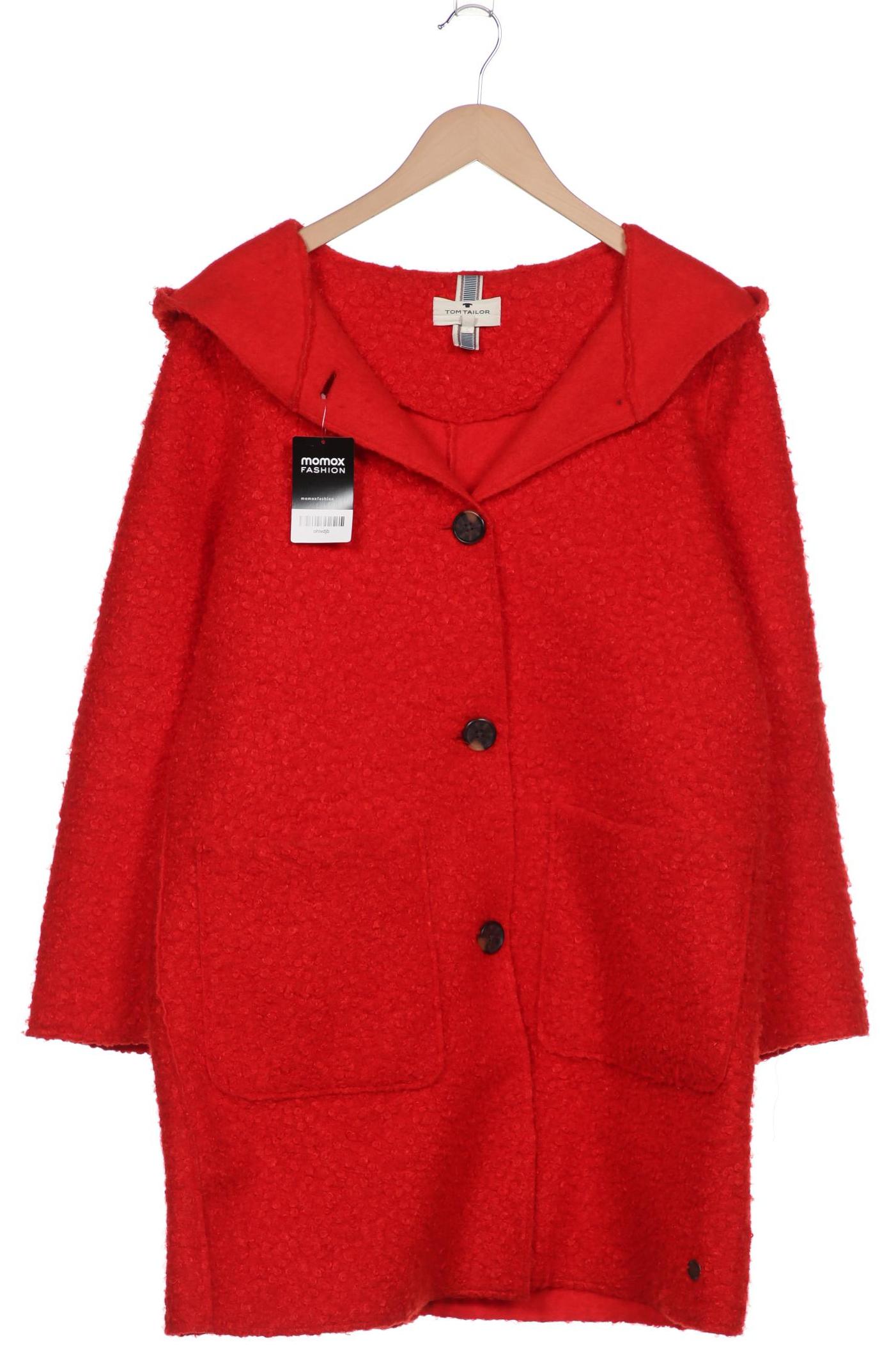 Tom Tailor Damen Mantel, rot von Tom Tailor