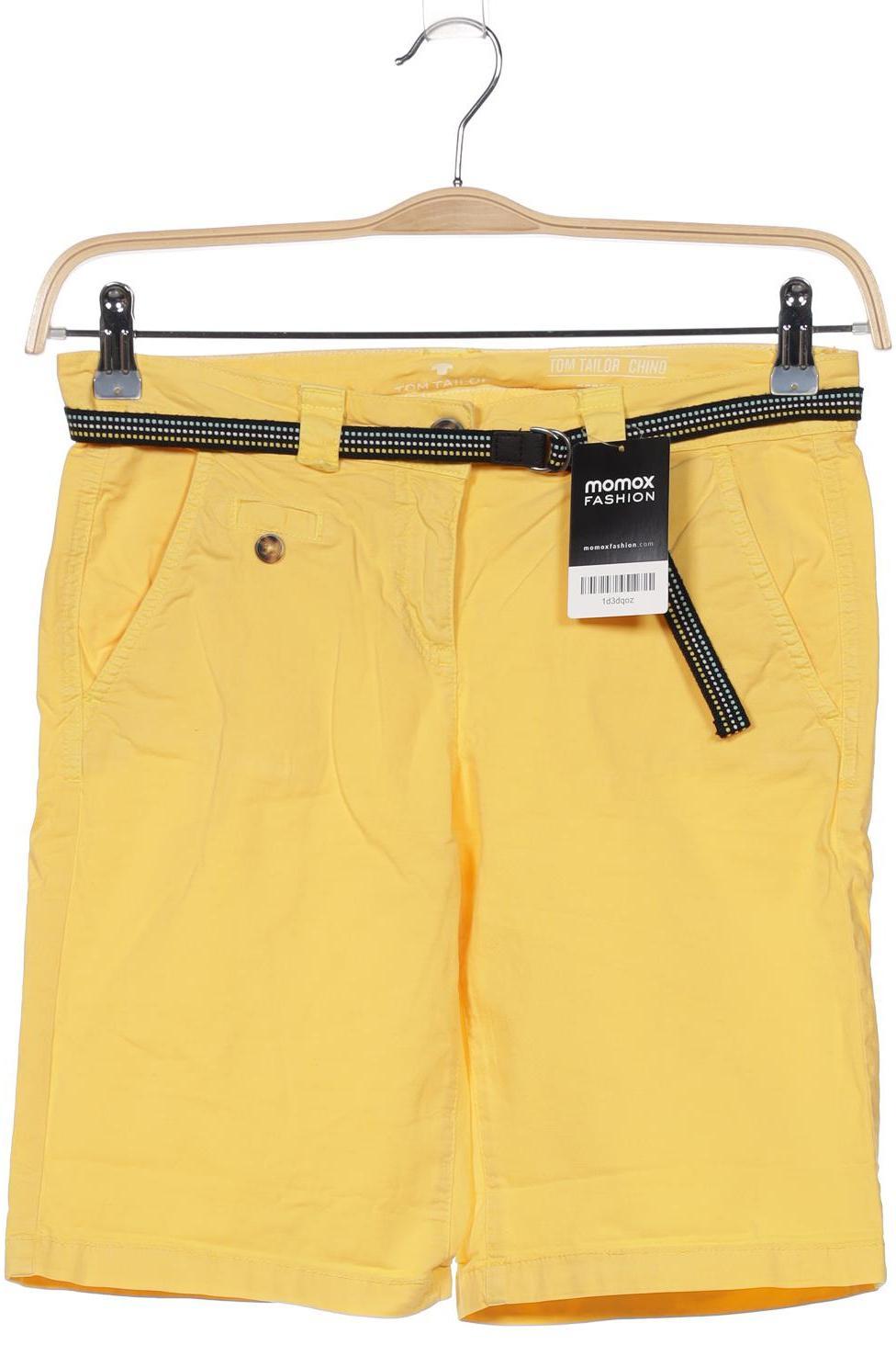 Tom Tailor Damen Shorts, gelb von Tom Tailor