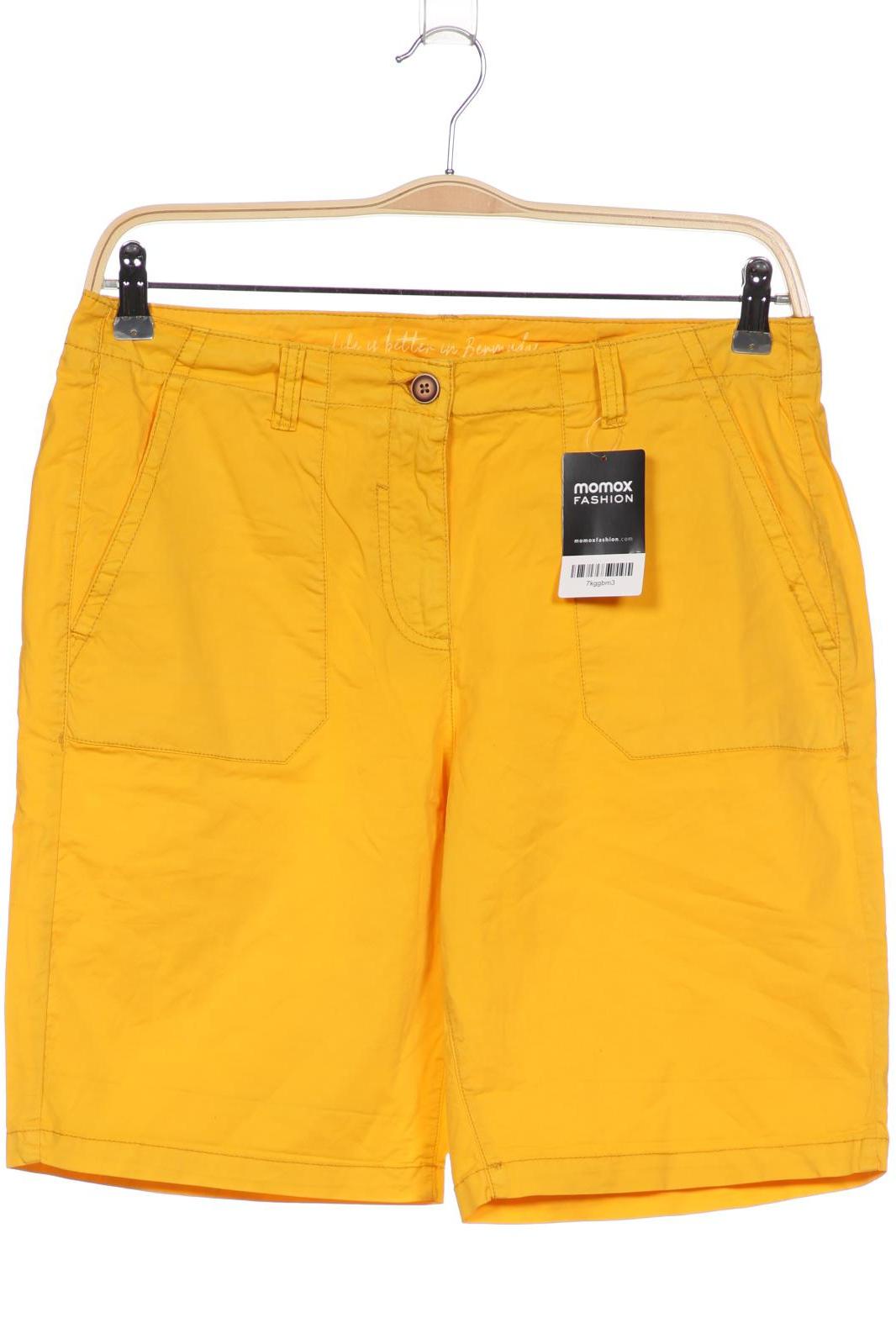 Tom Tailor Damen Shorts, gelb von Tom Tailor