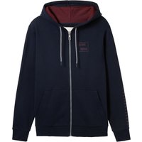 Tom Tailor Herren Kapuzenpullover ZIP BASIC - Regular Fit von Tom Tailor