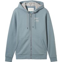 Tom Tailor Herren Kapuzenpullover ZIP BASIC - Regular Fit von Tom Tailor