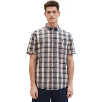 Tom Tailor Herren Kurzarm Hemd CHECKED SLUBYARN - Regular Fit Tom Tailor Herren Kurzarm Hemd CHECKED SLUBYARN - Regular Fit von Tom Tailor