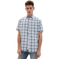 Tom Tailor Herren Kurzarm Hemd CHECKED SLUBYARN - Regular Fit Tom Tailor Herren Kurzarm Hemd CHECKED SLUBYARN - Regular Fit von Tom Tailor