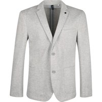 Tom Tailor Herren Piqué Sakko light asphalt melange 48 von Tom Tailor