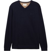 Tom Tailor Herren Pullover BASIC V-NECK - Relaxed Fit von Tom Tailor