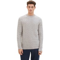 Tom Tailor Herren Rundhals Pullover COSY CABLE KNIT - Regular Fit von Tom Tailor