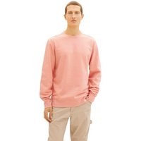 Tom Tailor Herren Rundhals Pullover PRINTED CREWNECK - Regular Fit von Tom Tailor