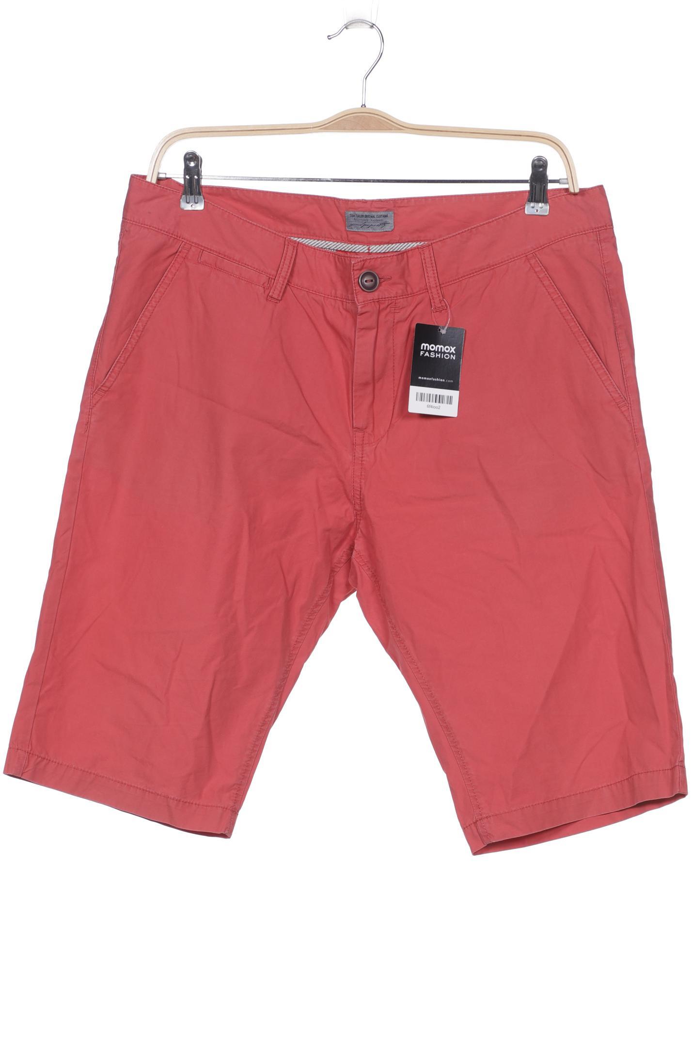 Tom Tailor Herren Shorts, rot von Tom Tailor