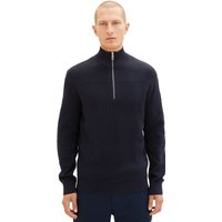 Tom Tailor Herren Stehkragen Pullover STRUCTUERED TROYER - Regular Fit von Tom Tailor