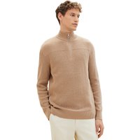 Tom Tailor Herren Stehkragen Pullover STRUCTUERED TROYER - Regular Fit von Tom Tailor