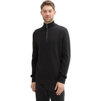Tom Tailor Herren Stehkragen Pullover STRUCTURED KNIT TROYER- Regular von Tom Tailor