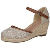 Tom Tailor Keilsandale Damen beige von Tom Tailor