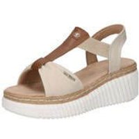 Tom Tailor Keilsandale Damen beige von Tom Tailor