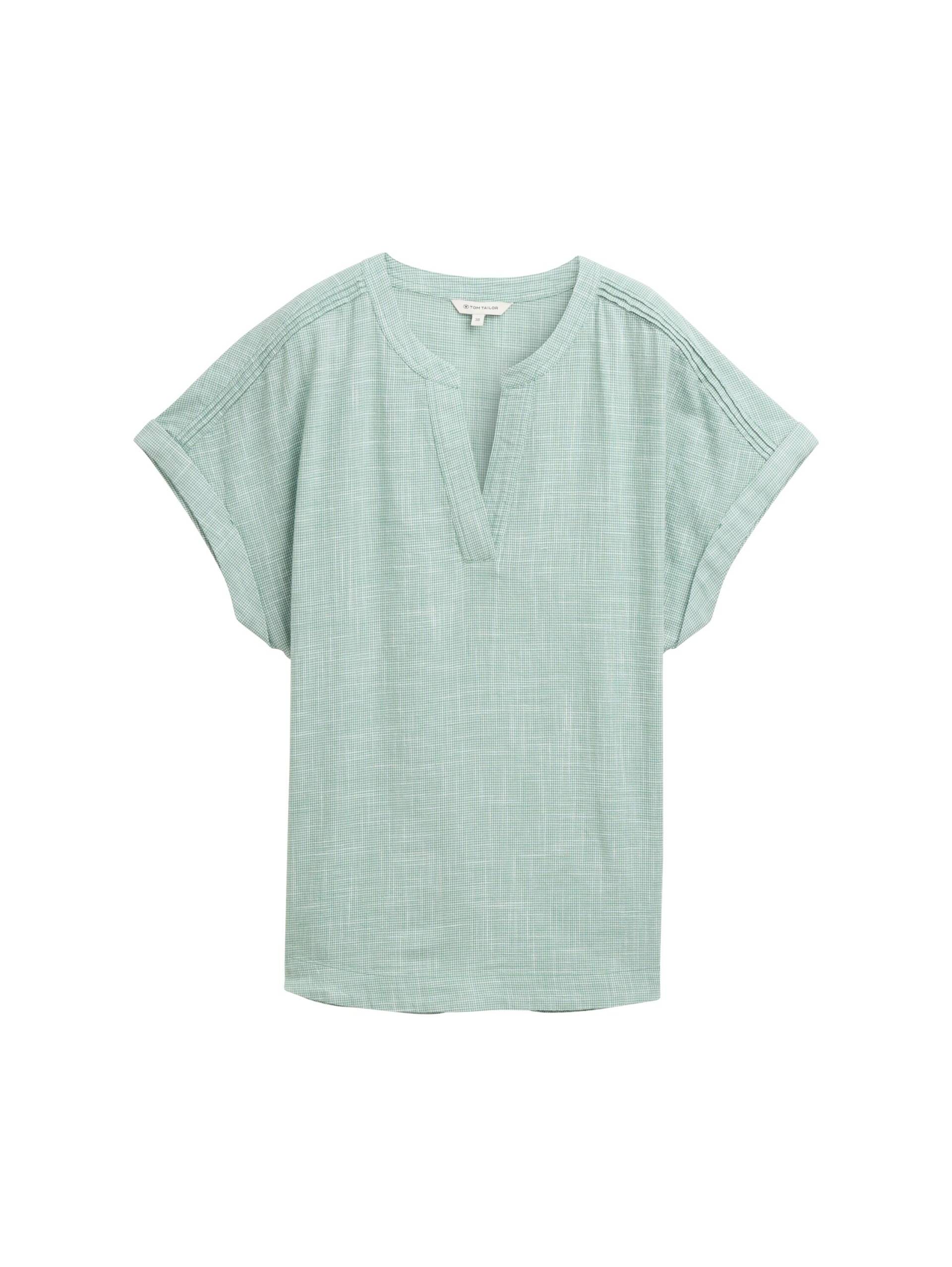 Tom Tailor - Loose Fit Bluse faded green - Gr. - 40 von Tom Tailor