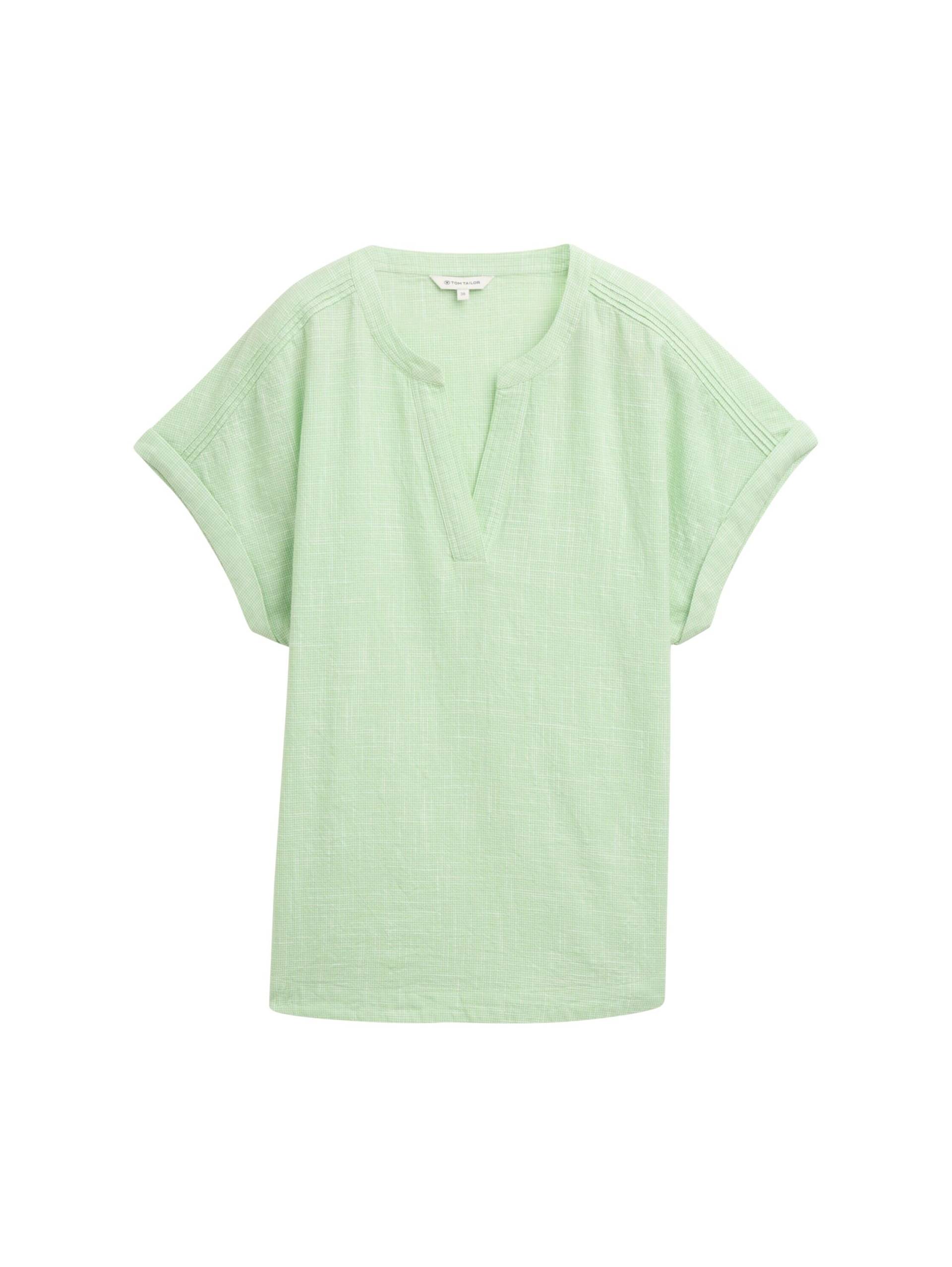 Tom Tailor - Loose Fit Bluse pistachio green - Gr. - 40 von Tom Tailor