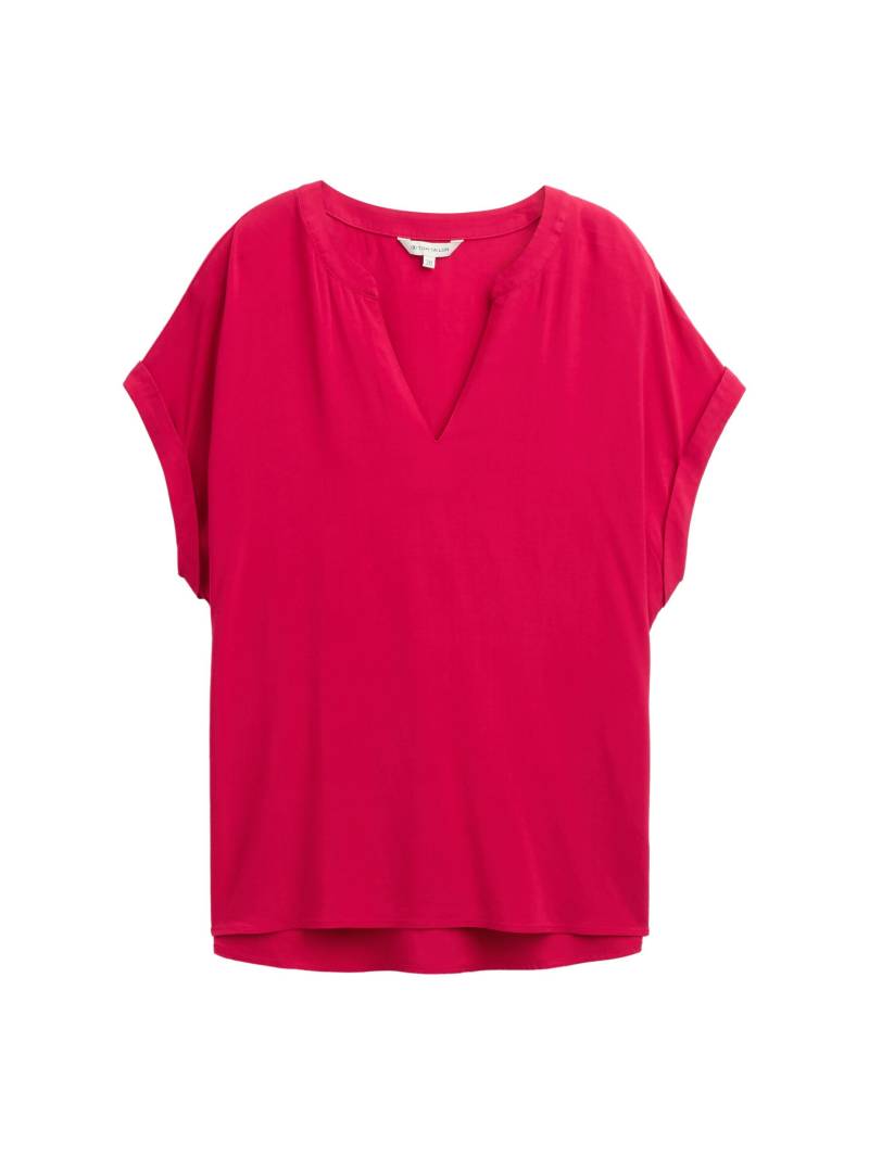 Tom Tailor - Loose Fit Bluse raspberry red - Gr. - 38 von Tom Tailor