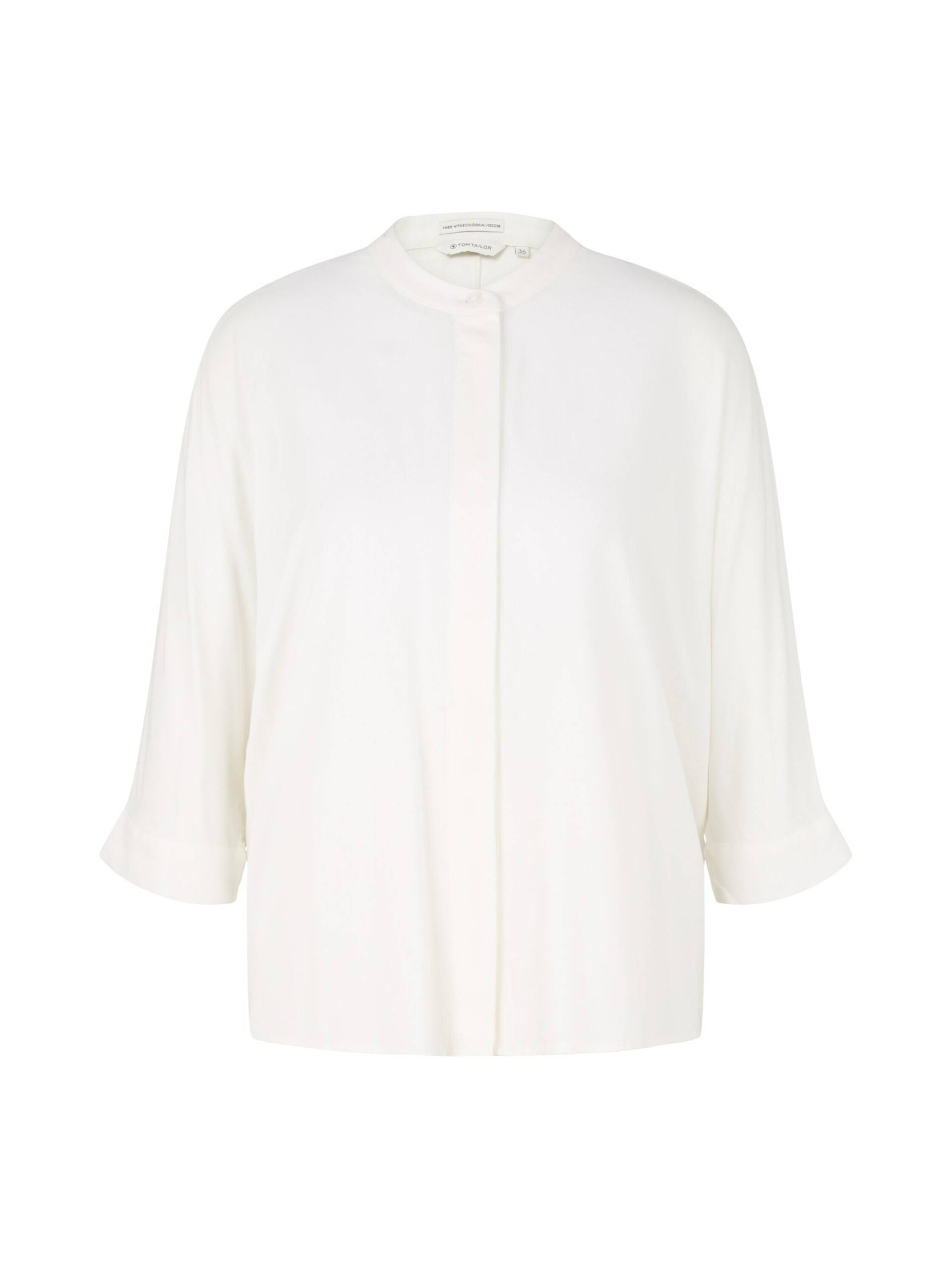 Tom Tailor - Loose Fit Bluse whisper white - Gr. - 42 von Tom Tailor