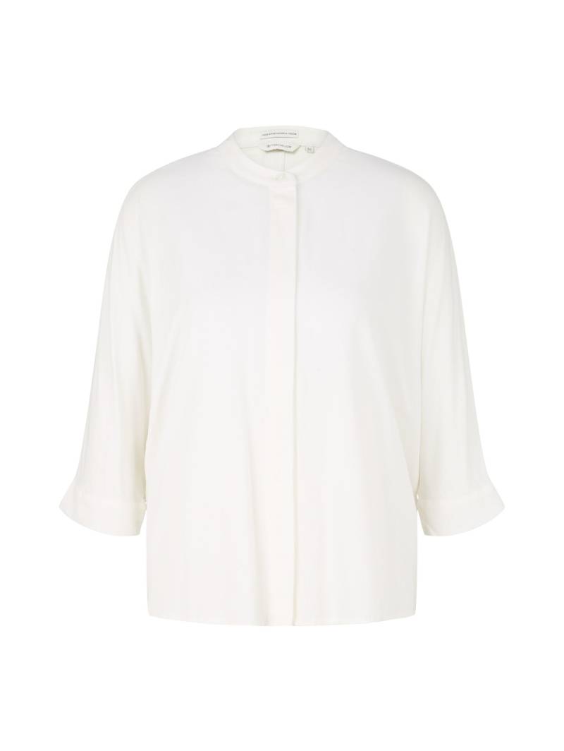 Tom Tailor - Loose Fit Bluse whisper white - Gr. - 42 von Tom Tailor