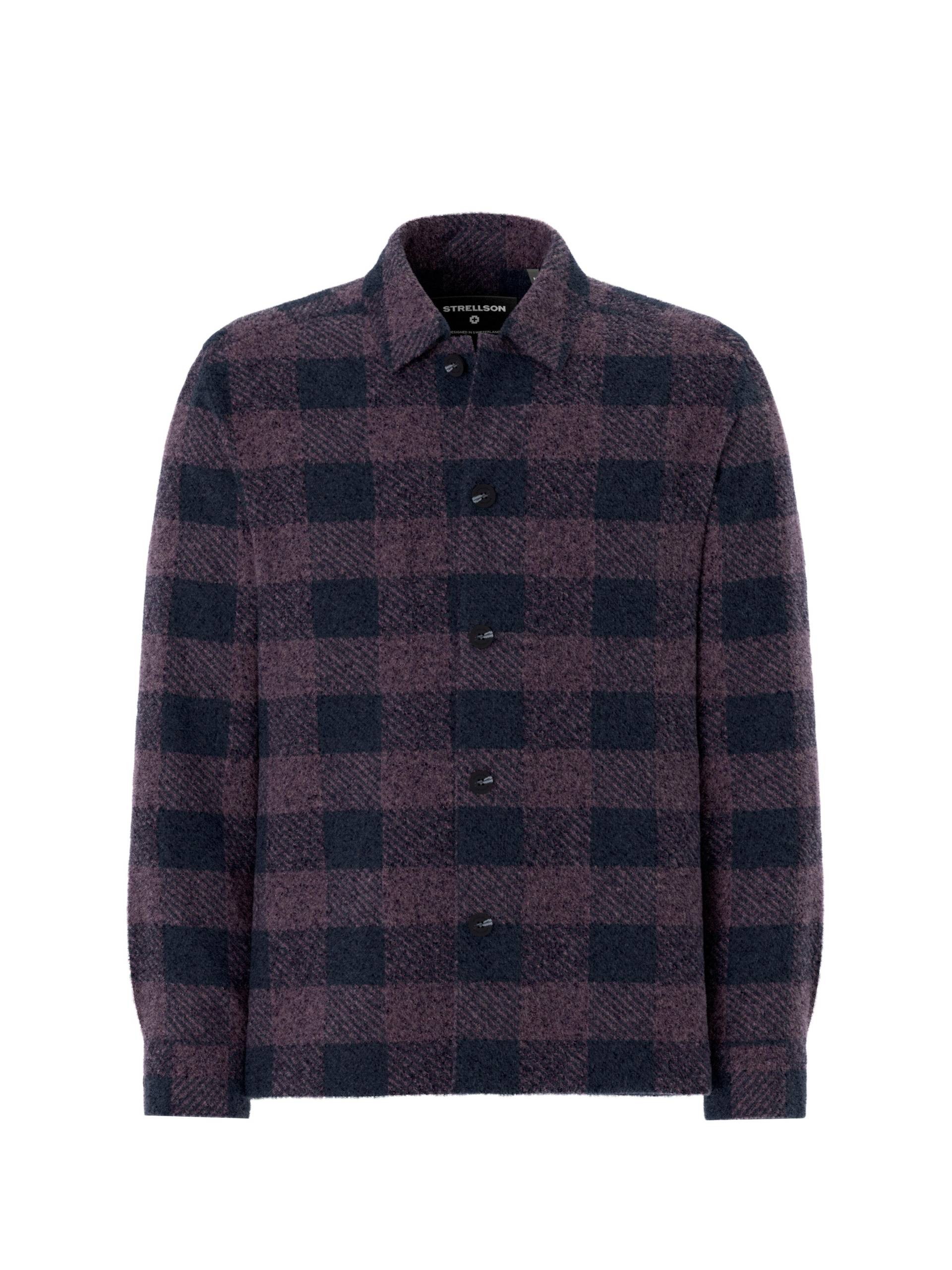 Tom Tailor - Loose Fit Strickpullover mit Stehkragen red rib structure - Gr. - XXXL von Tom Tailor