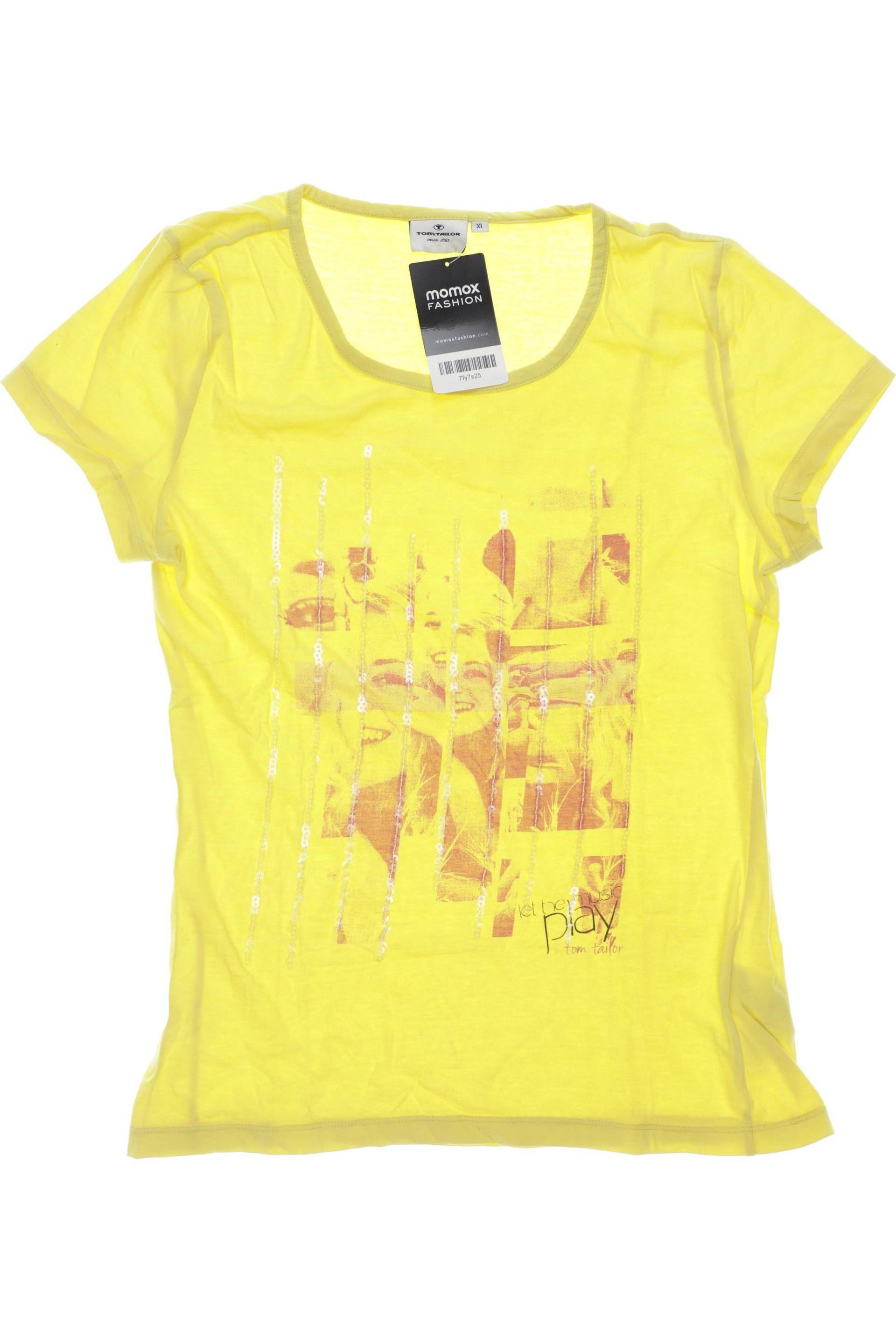 Tom Tailor Mädchen T-Shirt, gelb von Tom Tailor