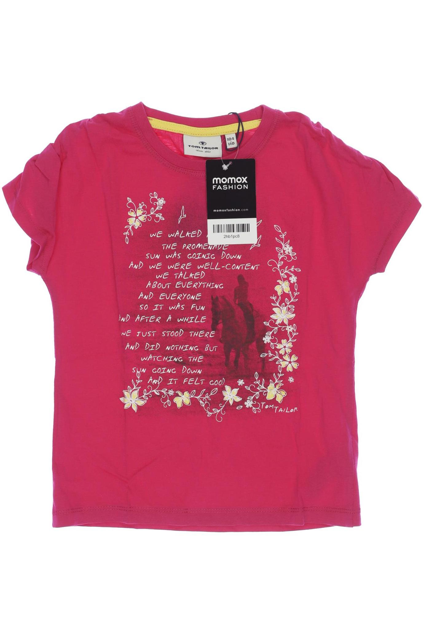 Tom Tailor Mädchen T-Shirt, pink von Tom Tailor