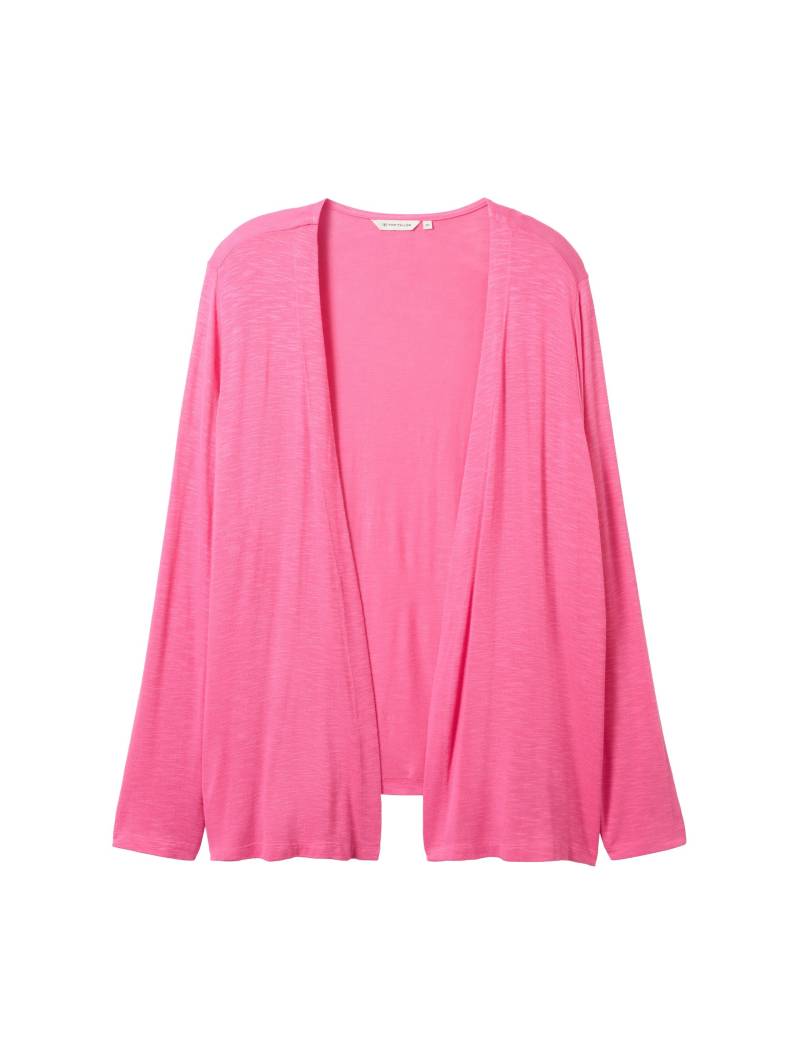 Tom Tailor - Plus Size - Basic Cardigan carmine pink - Gr. - 44 von Tom Tailor