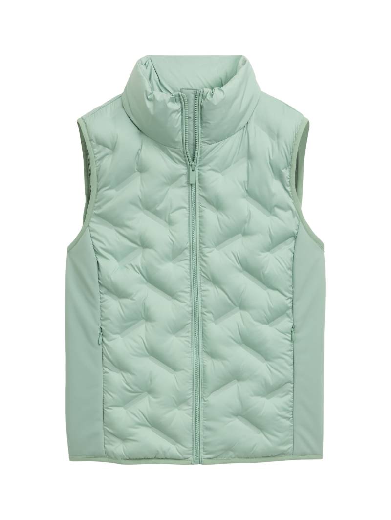 Tom Tailor - Puffer-Weste mit wasserabweisenden Funktion dust green - Gr. - XL von Tom Tailor