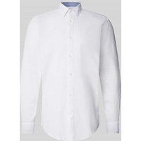 Tom Tailor Regular Fit Freizeithemd aus Chambray in Weiss, Größe XL von Tom Tailor