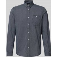 Tom Tailor Regular Fit Freizeithemd mit Strukturmuster in Dunkelblau, Größe L Tom Tailor Regular Fit Freizeithemd mit Strukturmuster in Dunkelblau, Größe L von Tom Tailor