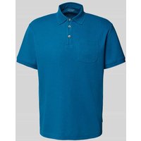 Tom Tailor Regular Fit Poloshirt aus Baumwoll-MIx in Petrol, Größe S Tom Tailor Regular Fit Poloshirt aus Baumwoll-MIx in Petrol, Größe S von Tom Tailor