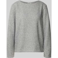 Tom Tailor Regular Fit Sweatshirt mit Viskose-Anteil in Hellgrau Melange, Größe XXXL von Tom Tailor