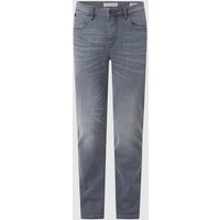 Tom Tailor Regular Slim Fit Jeans mit Stretch-Anteil Modell 'Josh' in Mittelgrau, Größe 31/32 von Tom Tailor