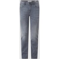 Tom Tailor Regular Slim Fit Jeans mit Stretch-Anteil Modell 'Josh' in Mittelgrau, Größe 33/32 von Tom Tailor