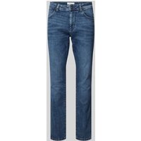Tom Tailor Regular Slim Jeans mit Label-Detail Modell 'Josh' in Jeansblau, Größe 32/32 von Tom Tailor