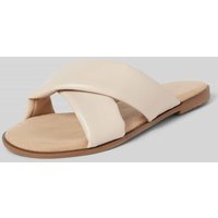 Tom Tailor Sandalette in Leder-Optik in Beige, Größe 38 von Tom Tailor