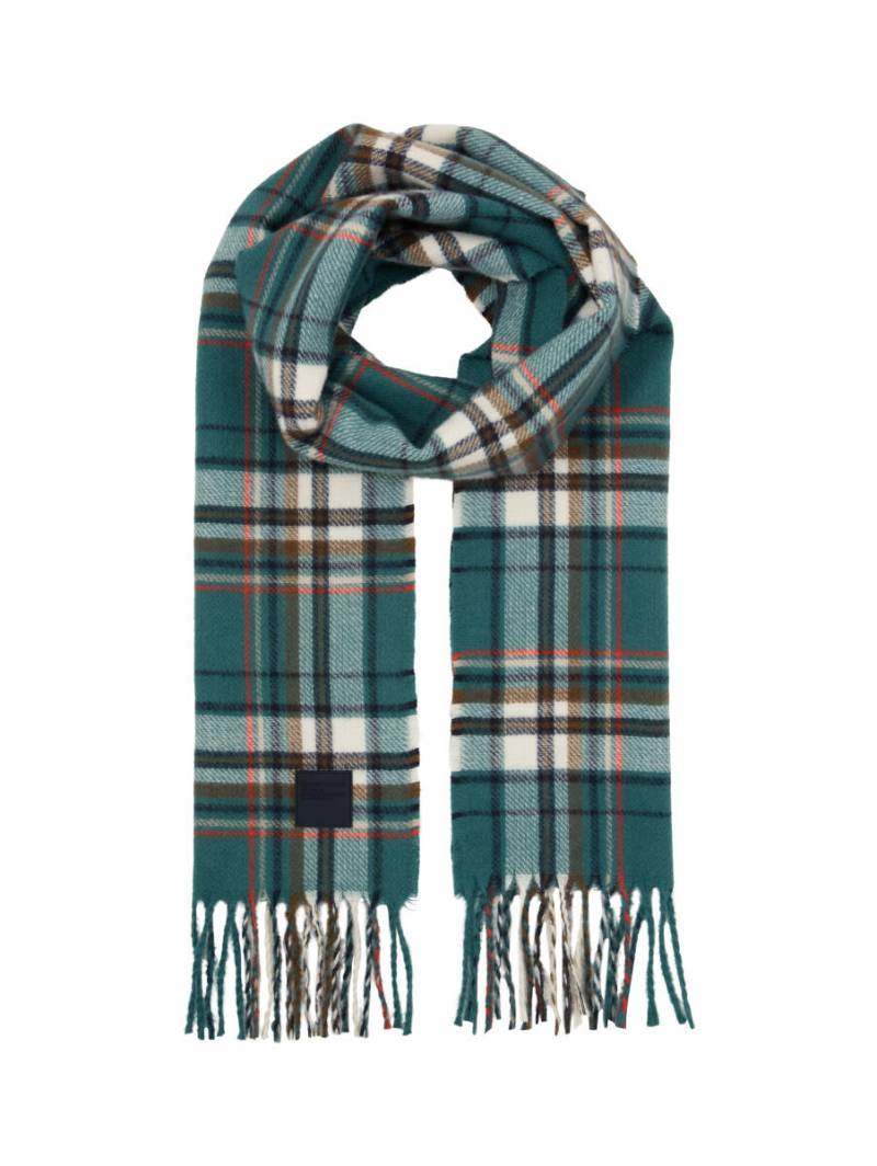 Tom Tailor - Schal mit Fransen grün - Gr. - ONE SIZE von Tom Tailor