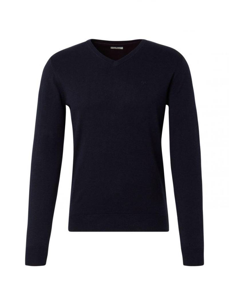 Tom Tailor - Schlichter Strickpullover blau - Gr. - S von Tom Tailor