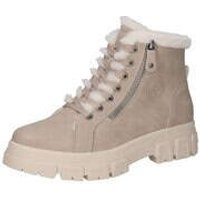 Tom Tailor Schnür Boots Damen beige von Tom Tailor
