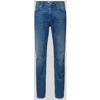 Tom Tailor Slim Fit Jeans in unifarbenem Design Modell 'Josh' in Jeansblau, Größe 30/32 von Tom Tailor