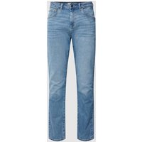 Tom Tailor Slim Fit Jeans mit Eingrifftaschen in Hellblau Melange, Größe 38/32 von Tom Tailor