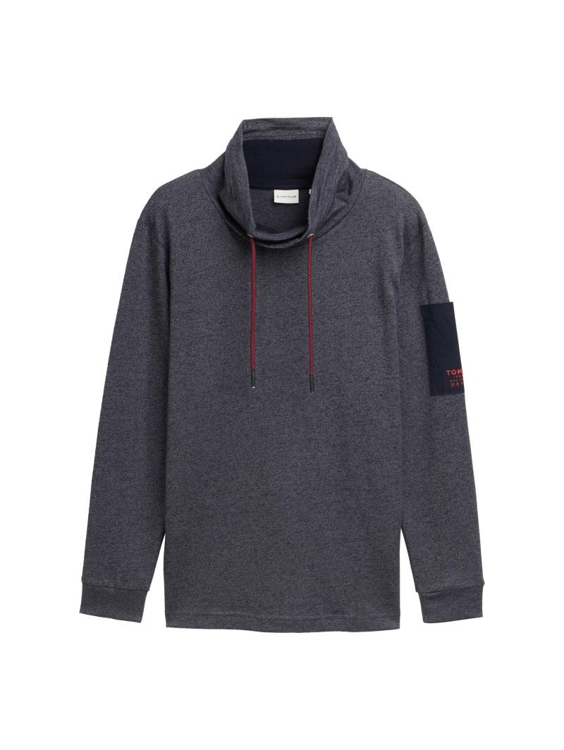 Tom Tailor - Pullover mit Zopfmuster light fjord blue - Gr. - L von Tom Tailor