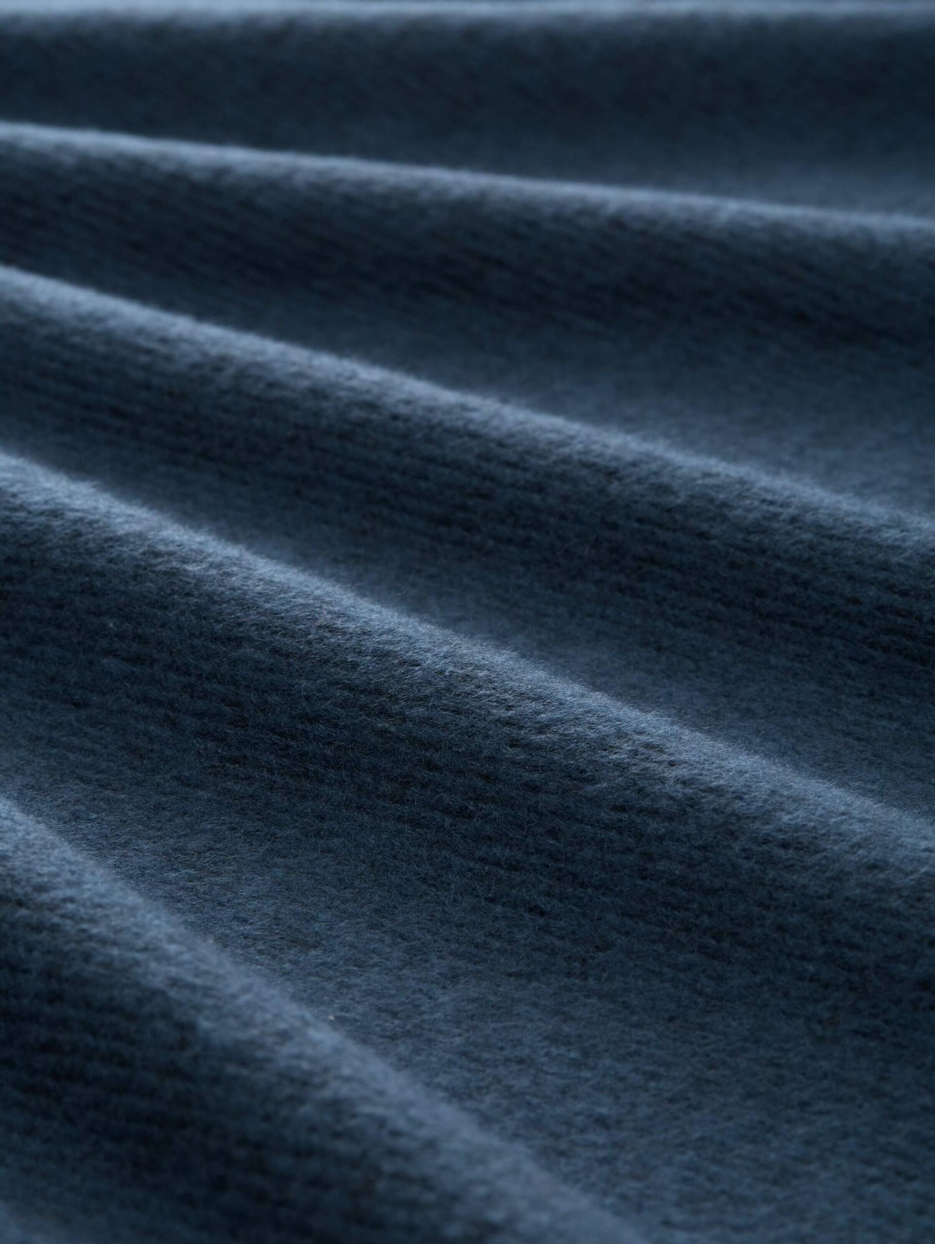 Tom Tailor - Soft-Touch Sweatshirt mit Knopf-Details dark petrol melange - Gr. - XXXL von Tom Tailor