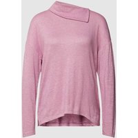 Tom Tailor Strickpullover in Melange-Optik in Rose Melange, Größe XXL von Tom Tailor