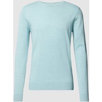 Tom Tailor Strickpullover mit Label-Stitching Modell 'BASIC' in Mint, Größe XXL von Tom Tailor